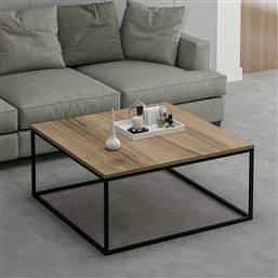 ΤΡΑΠΕΖΑΚΙ ΣΑΛΟΝΙΟΥ LONI - DORE 506MNR3424 90X42X90 CM ΑΙΘΡΙΟ