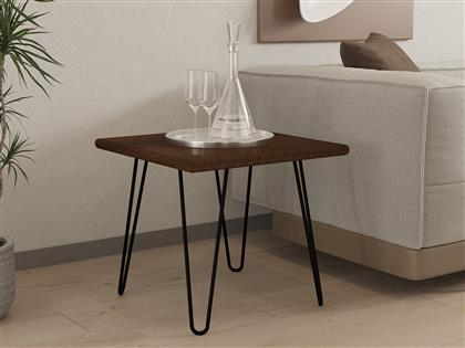 ΤΡΑΠΕΖΑΚΙ ΣΑΛΟΝΙΟΥ MAHIC - WALNUT 835PUQ5009 50X43X50 CM ΑΙΘΡΙΟ