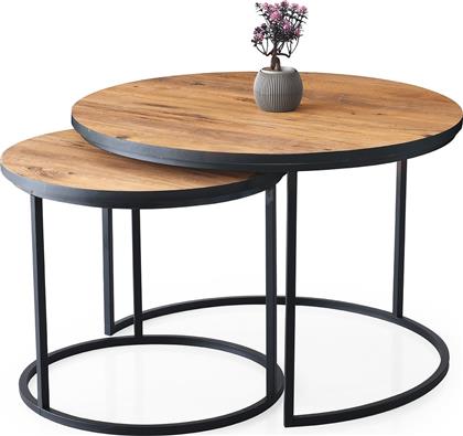 ΤΡΑΠΕΖΑΚΙ ΣΑΛΟΝΙΟΥ ODEN - 9533 974NMB1827 69,5X46,5X69,5 CM ΑΙΘΡΙΟ
