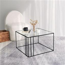 ΤΡΑΠΕΖΑΚΙ ΣΑΛΟΝΙΟΥ OUTLINE - BLACK 552NOS1424 55X36X55 CM ΑΙΘΡΙΟ