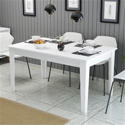 ΤΡΑΠΕΖΑΡΙΑ MILAN 519 - WHITE 845HCT1407 (145X75X88) ΑΙΘΡΙΟ