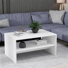 ΤΡΑΠΕΖΙ ΣΑΛΟΝΙΟΥ APOLLON - WHITE 475OLV1313 (90X46,8X45) ΑΙΘΡΙΟ