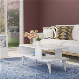 ΤΡΑΠΕΖΙ ΣΑΛΟΝΙΟΥ AYCA - WHITE 475OLV1318 (90X40X45) ΑΙΘΡΙΟ