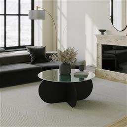ΤΡΑΠΕΖΙ ΣΑΛΟΝΙΟΥ BUBBLE - BLACK 552NOS2471 (75X35X75) ΑΙΘΡΙΟ