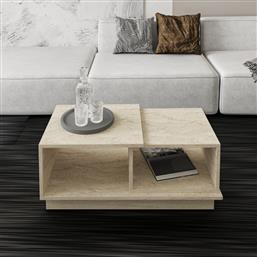 ΤΡΑΠΕΖΙ ΣΑΛΟΝΙΟΥ CONSEPT - TRAVERTINE 382NRC1215 (90X36X45) ΑΙΘΡΙΟ