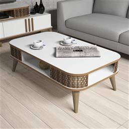 ΤΡΑΠΕΖΙ ΣΑΛΟΝΙΟΥ EYLUL - WHITE 845HCT2829 (105X34,6X60) ΑΙΘΡΙΟ