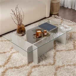 ΤΡΑΠΕΖΙ ΣΑΛΟΝΙΟΥ FLAVIO - GREY 353NRD1114 (105X30X65) ΑΙΘΡΙΟ