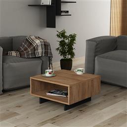 ΤΡΑΠΕΖΙ ΣΑΛΟΝΙΟΥ HOLA - OAK, ANTHRACITE 855DTE2808 (60X32X60) ΑΙΘΡΙΟ