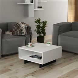 ΤΡΑΠΕΖΙ ΣΑΛΟΝΙΟΥ HOLA - WHITE, ANTHRACITE 855DTE2806 (60X32X60) ΑΙΘΡΙΟ