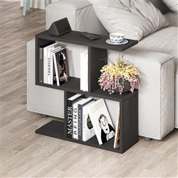 ΤΡΑΠΕΖΙ ΣΑΛΟΝΙΟΥ HOMEMANIA - WOOD BLACK 776HMS2873 (60X60X20) ΑΙΘΡΙΟ