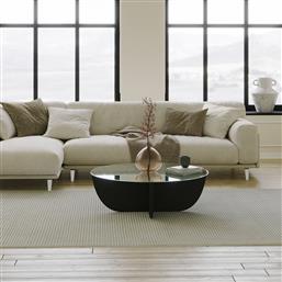 ΤΡΑΠΕΖΙ ΣΑΛΟΝΙΟΥ LILY - BLACK 552NOS2472 (90X30X90) ΑΙΘΡΙΟ