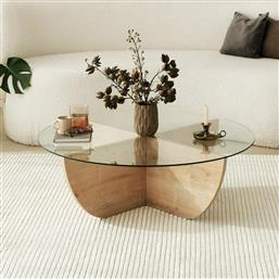 ΤΡΑΠΕΖΙ ΣΑΛΟΝΙΟΥ LILY - SAPPHIRE OAK 552NOS2274 (90X30X90) ΑΙΘΡΙΟ