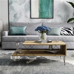 ΤΡΑΠΕΖΙ ΣΑΛΟΝΙΟΥ LOIRE - OAK 854KLN2824 (100X40X50) ΑΙΘΡΙΟ