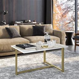 ΤΡΑΠΕΖΙ ΣΑΛΟΝΙΟΥ MERIDETHS - GOLD 541HDL1204 (92X45X64) ΑΙΘΡΙΟ
