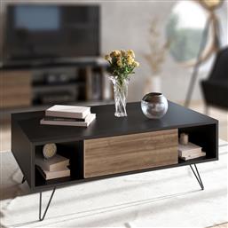 ΤΡΑΠΕΖΙ ΣΑΛΟΝΙΟΥ MISTICO - BLACK, WALNUT 788DEC4030 (120X45,6X60) ΑΙΘΡΙΟ