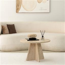 ΤΡΑΠΕΖΙ ΣΑΛΟΝΙΟΥ MUSHROOM 552NOS2506 (Φ60X40) ΑΙΘΡΙΟ