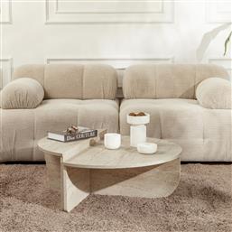 ΤΡΑΠΕΖΙ ΣΑΛΟΝΙΟΥ ORION - TRAVERTINE 241NRD1101 (90X30X60) ΑΙΘΡΙΟ
