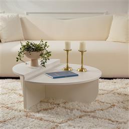 ΤΡΑΠΕΖΙ ΣΑΛΟΝΙΟΥ ORION - WOOD WHITE 563NRD1901 (90X30X60) ΑΙΘΡΙΟ