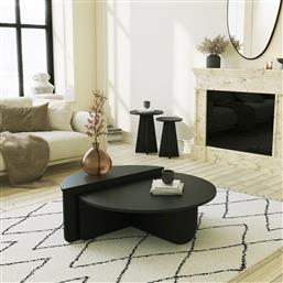ΤΡΑΠΕΖΙ ΣΑΛΟΝΙΟΥ PODIUM - BLACK 552NOS2475 (90X30X60) ΑΙΘΡΙΟ