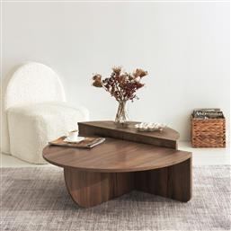 ΤΡΑΠΕΖΙ ΣΑΛΟΝΙΟΥ PODIUM - WALNUT 552NOS2234 (90X30X60) ΑΙΘΡΙΟ