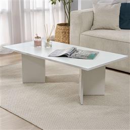 ΤΡΑΠΕΖΙ ΣΑΛΟΝΙΟΥ SABIN - WHITE 909NRD1119 (119X40X60) ΑΙΘΡΙΟ