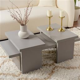 ΤΡΑΠΕΖΙ ΣΑΛΟΝΙΟΥ SANCTUARY - GREY 241NRD1222 (110X30X45) ΑΙΘΡΙΟ