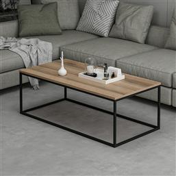ΤΡΑΠΕΖΙ ΣΑΛΟΝΙΟΥ TIGER - WALNUT 506MNR1204 (120X42X60) ΑΙΘΡΙΟ
