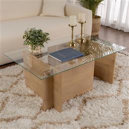 ΤΡΑΠΕΖΙ ΣΑΛΟΝΙΟΥ VETRINO - HONEY OAK 353NRD1109 (105X40X65) ΑΙΘΡΙΟ