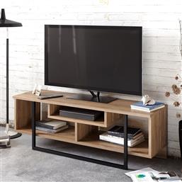 ΒΑΣΗ ΤΗΛΕΟΡΑΣΗΣ ASAL (120) - WALNUT, BLACK 875ZNA3047 (119,4X40,2X35,2) ΑΙΘΡΙΟ