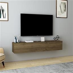 ΒΑΣΗ ΤΗΛΕΟΡΑΣΗΣ DENBY - WALNUT 935CMN1455 (160X29,6X31,4) ΑΙΘΡΙΟ