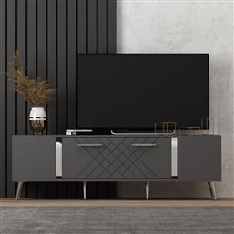 ΒΑΣΗ ΤΗΛΕΟΡΑΣΗΣ DETAS - ANTHRACITE, SILVER 475OLV1139 (150X48,2X35) ΑΙΘΡΙΟ
