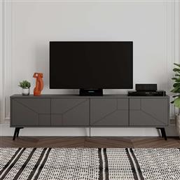 ΒΑΣΗ ΤΗΛΕΟΡΑΣΗΣ DUNE - ANTHRACITE 855DTE3171 (180X50X29,6) ΑΙΘΡΙΟ