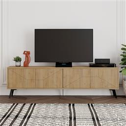ΒΑΣΗ ΤΗΛΕΟΡΑΣΗΣ DUNE - OAK 855DTE3095 (180X50X29,6) ΑΙΘΡΙΟ
