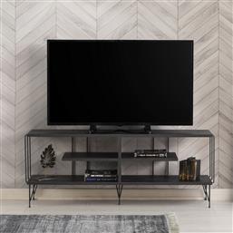 ΒΑΣΗ ΤΗΛΕΟΡΑΣΗΣ EZE - DARK BROWN 854KLN3044 (120X44,5X30) ΑΙΘΡΙΟ