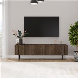 ΒΑΣΗ ΤΗΛΕΟΡΑΣΗΣ HERMAN - WALNUT 327ODS1272 (160X45,6X31,4) ΑΙΘΡΙΟ