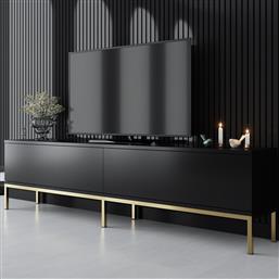 ΒΑΣΗ ΤΗΛΕΟΡΑΣΗΣ LORD - BLACK, GOLD 618BLY1212 (180X47X30) ΑΙΘΡΙΟ
