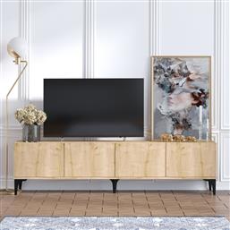 ΒΑΣΗ ΤΗΛΕΟΡΑΣΗΣ NORA - SAPPHIRE OAK 393MRD1123 (180X50X35) ΑΙΘΡΙΟ