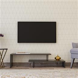 ΒΑΣΗ ΤΗΛΕΟΡΑΣΗΣ OVIT - ANTHRACITE 854KLN3014 (120X45X30) ΑΙΘΡΙΟ