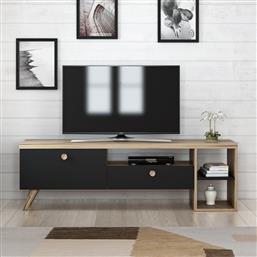 ΒΑΣΗ ΤΗΛΕΟΡΑΣΗΣ PARION - BLACK 382NRC1107 (150X47X35) ΑΙΘΡΙΟ