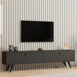 ΒΑΣΗ ΤΗΛΕΟΡΑΣΗΣ PARIS - ANTHRACITE 835PUQ4532 (160X40X25) ΑΙΘΡΙΟ