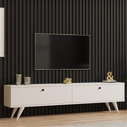 ΒΑΣΗ ΤΗΛΕΟΡΑΣΗΣ PARIS - WHITE 835PUQ3020 (160X40X25) ΑΙΘΡΙΟ