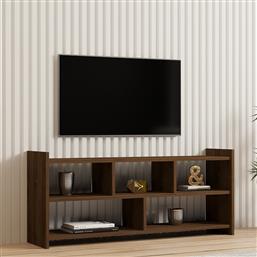 ΒΑΣΗ ΤΗΛΕΟΡΑΣΗΣ PERA - WALNUT 835PUQ3065 (117,5X55X28) ΑΙΘΡΙΟ