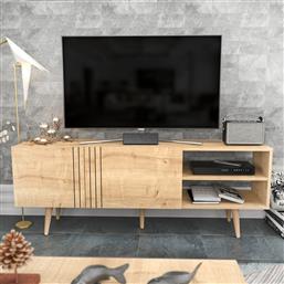 ΒΑΣΗ ΤΗΛΕΟΡΑΣΗΣ RONAS - SAPPHIRE 322RTC2457 (160X38,6X35) ΑΙΘΡΙΟ