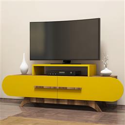 ΒΑΣΗ ΤΗΛΕΟΡΑΣΗΣ ROSE - WALNUT, YELLOW 845HCT3051 (145X49,8X36,8) ΑΙΘΡΙΟ