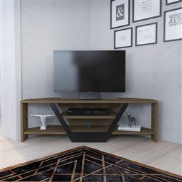 ΒΑΣΗ ΤΗΛΕΟΡΑΣΗΣ SARES - OUD OAK, BLACK 322RTC2179 (120X36,8X35) ΑΙΘΡΙΟ