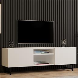 ΒΑΣΗ ΤΗΛΕΟΡΑΣΗΣ TUGI - WHITE 835PUQ3034 (150X50X36,8) ΑΙΘΡΙΟ