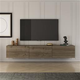 ΒΑΣΗ ΤΗΛΕΟΡΑΣΗΣ WEST - WALNUT 362ANT1153 (150X30X32) ΑΙΘΡΙΟ