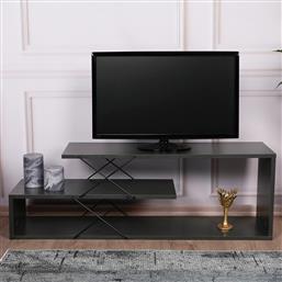ΒΑΣΗ ΤΗΛΕΟΡΑΣΗΣ ZIGZAG - ANTHRACITE 854KLN3060 (120X40X30) ΑΙΘΡΙΟ