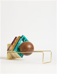 ΒΙΒΛΙΟΣΤΑΤΗΣ (ΣΕΤ ΒΙΒΛΙΟΣΤΑΤΕΣ) TOKE - ANTIQUE GOLD 438CTF1301 16,5X18X49 CM ΑΙΘΡΙΟ