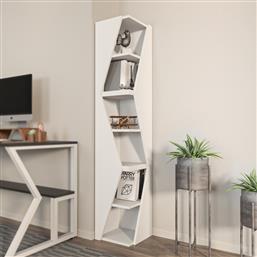 ΒΙΒΛΙΟΘΗΚΗ ARROW - WHITE 875ZNA4621 31,8X165X31,8 CM ΑΙΘΡΙΟ